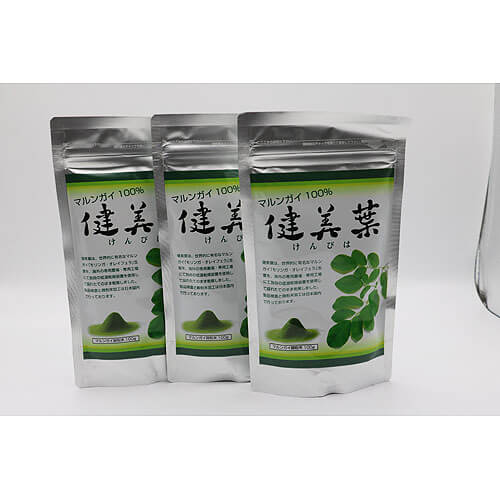 【買取実績】株式会社 コスモバイル 健美葉 (微粉末) 100g 3点